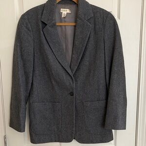 J. Crew Wool Charcoal Gray Women's Blazer
